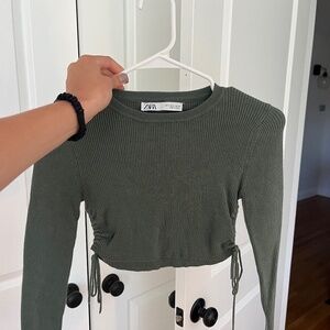 ZARA | CROP LONG SLEEVE